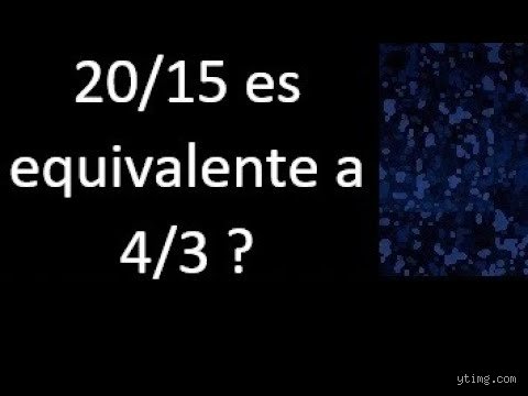 ¿La proporción 3/4 es equivalente a 20/15? Desmontando mitos matemáticos y errores de cálculo comunes