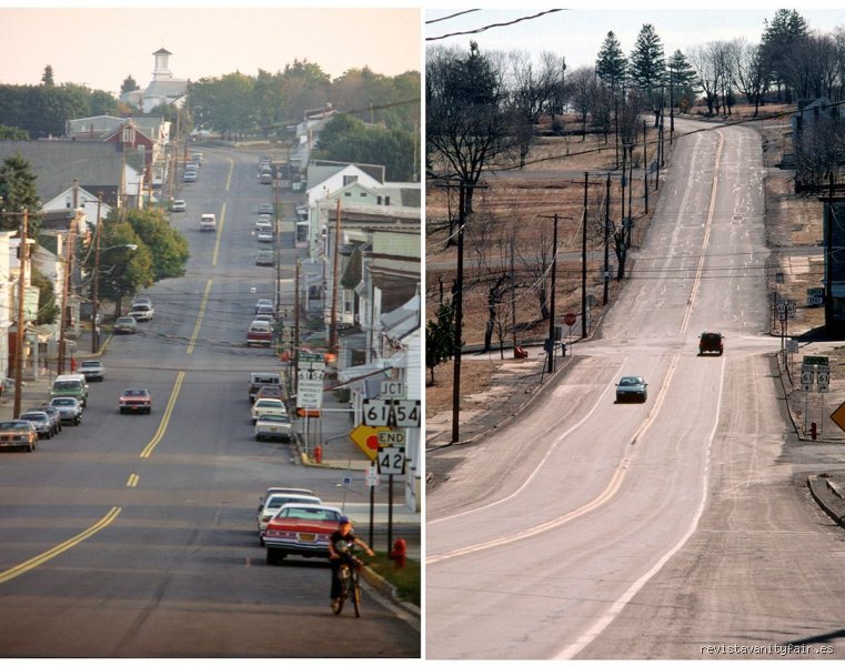 ¿Todavía vive alguien en Centralia? El enigma de la ciudad que arde bajo sus propios pies