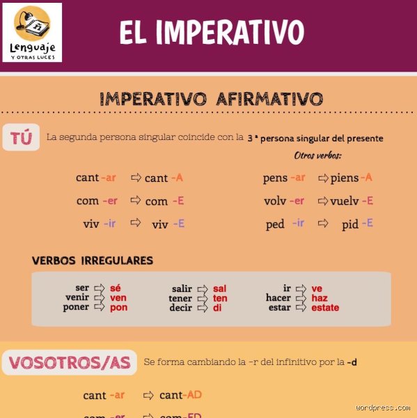 Guia definitiva sobre como se dice escribir en modo imperativo y dominar la conjugacion