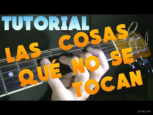¿Cómo tocar las cosas que no se tocan en guitarra?