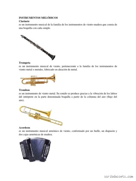 ¿Cuáles son 3 instrumentos melódicos? La guía completa para entenderlos