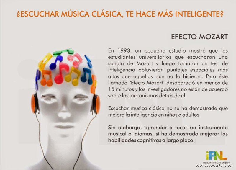 ¿Son más inteligentes las personas que escuchan música clásica?