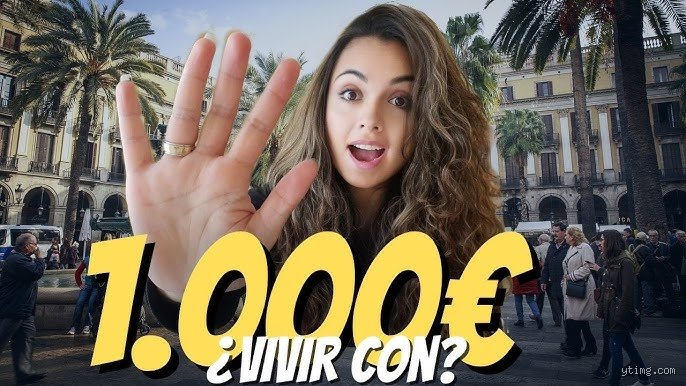 ¿Con 1000 euros se puede vivir en España?