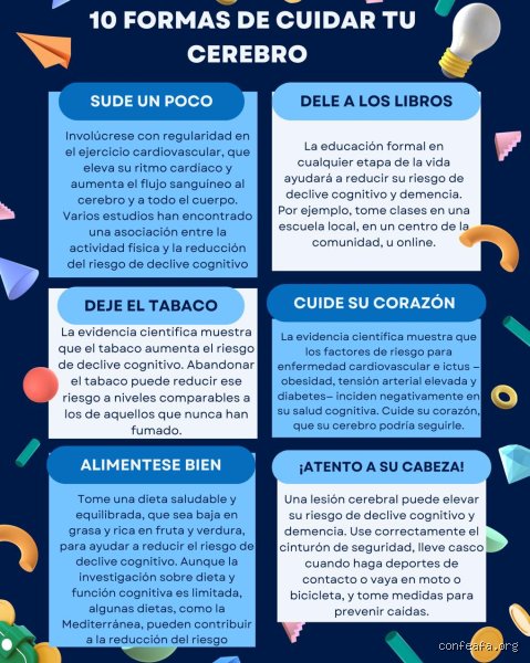 ¿Cómo debo cuidar tu cerebro?