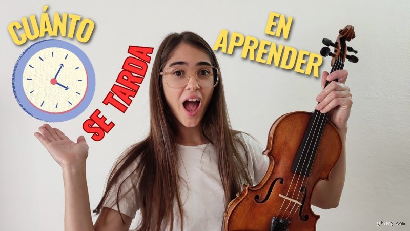 ¿Cuánto tiempo tardas en aprender a tocar el violín?